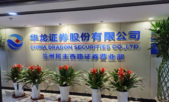 華龍證券蘭州民主西路證券營(yíng)業(yè)部，成立于1996年，地處蘭州市繁華地段，位于甘肅省蘭州市城關(guān)區(qū)民主西路3號(hào)商貿(mào)大世界四、五樓。營(yíng)業(yè)面積2500平方米，擁有寬敞舒適的散戶大廳、中戶室、大戶室及VIP專戶區(qū)